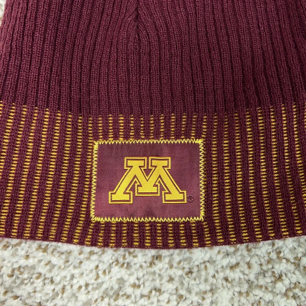 Minnesota Golden Gophers‎ Hat Cap Knit Beanie Snap Back NCAA Football Nike Mens